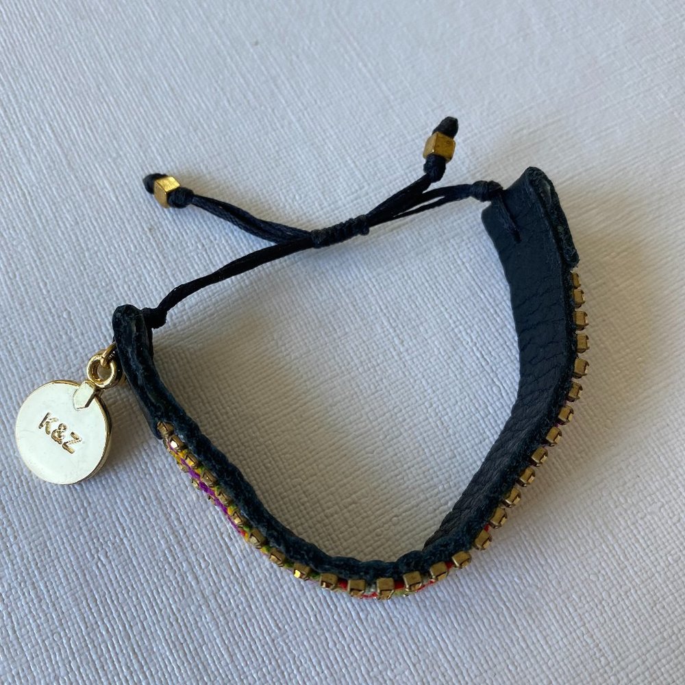 Kim & Zozi Colorful Bracelet with Gold Detailing - Picture 4 of 5